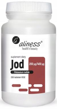 ALINESS йод 200T йодид калия 400MCG щитовидная железа
