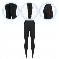 Legginsy damskie Trexo Lexi Up Seamless Leggings czarny