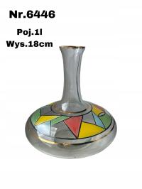 Szklana karafka na wodę Fistek Glas nr.6446