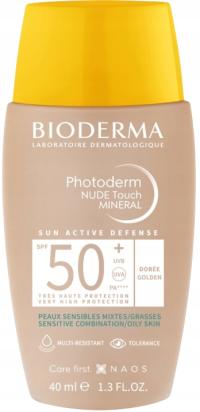 BIODERMA PHOTODERM NUDE TOUCH podkład do twarzy SPF50 CIEMNY 40 ml