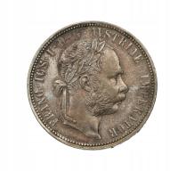 1 Floren 1886 Austria (17-18)