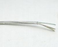 2m przewód okrągły 3x0,5 transparentny PVC