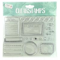 ШТАМПЫ АКРИЛОВЫЕ ШТАМПЫ РАМКА BULLET JOURNAL