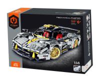 KLOCKI IM. MASTER 1:14 MODEL AUTO SREBNE 1237 ELEMENTÓW