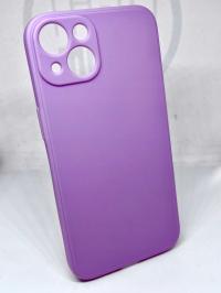 SIlikonowe etui case na telefon Iphone 13 w kolorze fioletowym/liliowym