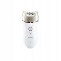 Depilator SilverCrest LED SED 3.7 J5 32 pęsety 2 prędkości biały