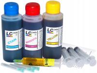 ЧЕРНИЛА ДЛЯ HP 3X120ML ЦВЕТ ЖИДКОСТЬ АКСЕССУАРЫ ДЛЯ РЕГ