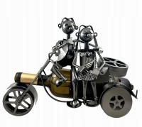 Dekoracyjny stojak na wino stojak na butelkę Sylwester 