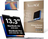 FOLIA PRYWATYZUJĄCA MACBOOK AIR / PRO 13,3 CALI MAGNETYCZNY FILTR PREMIUM