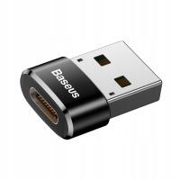 Adapter Baseus USB-C-USB czarny