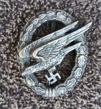 Niemcy, III Rzesza Odznaka Spadochroniarza Luftwaffe