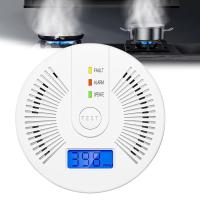 CZUJNIK CZADU DETEKTOR TLENKU WĘGLA CO BEZPRZEWODOWY EKRAN LCD