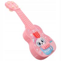 PLASTIKOWY UKULELE DZIECI MINI INSTRUMENT EDUKACYJNY