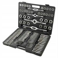 Zestaw gwintowników i narzynek 110el Rockforce – M2–M18 w walizce PE-HD