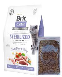 BRIT CARE CAT STERILIZED WEIGHT CONTROL KACZKA   INDYK (na wagę) 2 kg