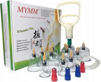 Zestaw 26 baniek próżniowych do masażu chińskiego, biomagnetyczna terapia