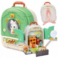 KRÓLIK W PLECAKU OGRÓDEK ZIELONY PLECAK 2000826