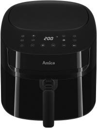 2× Frytkownica beztłuszczowa Amica AFD 5010 1800 W 6l Dotykowy panel Timer LED