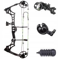 Охотничий блок лук Горизонт прицел стенд глушитель комплект 30-70 фунтов