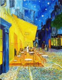 Vincent van Gogh - Taras kawiarni w nocy - 100x80