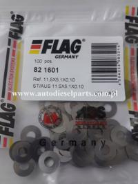 PODKŁADKI REGULACYJNE 11.5x5.1x0.10; FL-821601 opakowanie 100 szt.