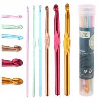 SZYDEŁKA ZESTAW SZYDEŁEK 6SZT 3,5 - 10mm ALUMINIOWE TRWAŁE Alison & Mae