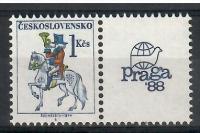 Czechosłowacja 1987 Mi zf 2930 Czyste **