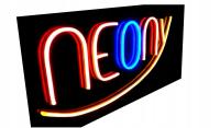# NEON # LITERA 20cm napis neonowy nie szklany LED