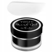 Yoshi Żel Do Zdobień Paznokci Manicure Paint Gel UV/LED 5 ml - White Biały