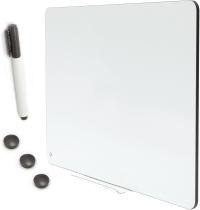 Магнитная доска для сухого стирания безрамная белая 90x60 СМ Халява