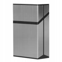 Aluminiowa papierośnica Szczotkowana papierośnica