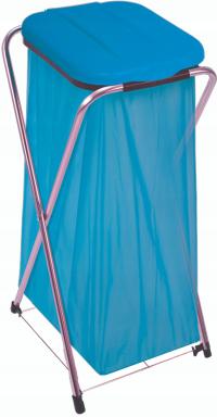 STALOWY STOJAK NA WORKI ECO GRID DO SEGREGACJI ŚMIECI 120L MOCNY MIX KOLOR