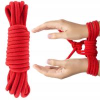 LINA DO KRĘPOWANIA czerwony sznur SHIBARI bondage BDSM 5 m
