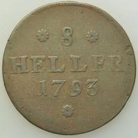 Kolonia - 8 hellerów 1793 #19