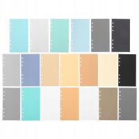 JOURNAL WIELOKROTNEGO NAPEŁNIANIA KOLOROWY PAPIER MIX WKŁADEK DO PLANERÓW