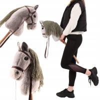 HOBBY HORSE KONIK KOŃ NA PATYKU KANTAR DLA HOBBY HORSE PREZENT DLA DZIECKA