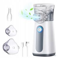 INHALATOR NEBULIZATOR DLA DZIECI DOROSŁYCH PRZENOŚNY ULTRADŹWIĘKOWY USB