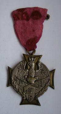 II RP KRZYŻ TOWARZYSTWA POWSTAŃCÓW I WOJAKÓW, niski numer 174