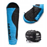 ŚPIWÓR TURYSTYCZNY MUMIA METEOR SAMAR R prawy 190+30x75/50 z pokrowcem