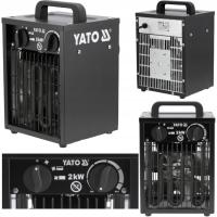 NAGRZEWNICA ELEKTRYCZNA PRZENOŚNA 2KW GRZEJNIK FARELKA TERMOSTAT