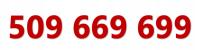 509 669 699 STARTER ORANGE ZŁOTY ŁATWY PROSTY NUMER KARTA SIM GSM PREPAID