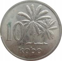 2105. Nigeria 10 Kobo 1976