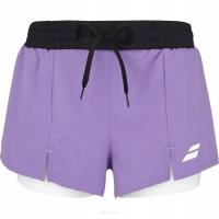 Spodenki do padla damskie Babolat Padel Short lawendowe