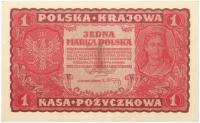 Польша-банкнота-1 Польша Марка 1919-Ядвига