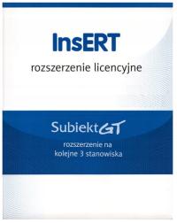 InsERT GT rozszerzenie 3 PC 3 PC / licencja wieczysta ESD