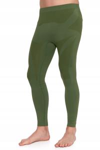 Legginsy Termoaktywne Męskie Bielizna Bezszwowa Spodnie Termiczne MORAJ