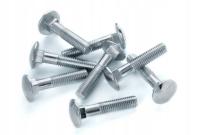 Śruba zamkowa z łbem grzybkowym z podsadzeniem DIN603 M10x35 kl.4.8 op.1kg