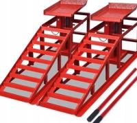 Najazd samochodowy AppTech z podnośnikiem hydraulicznym 5T szerokość 280 mm