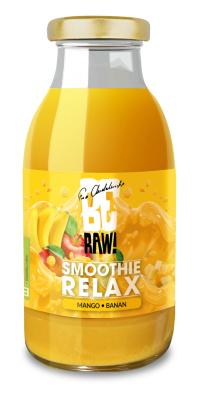 Smoothie BeRAW Relaks owocowe mango banan naturalne bez dod. cukru 250 ml