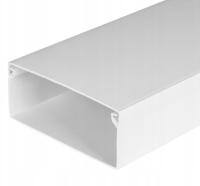 Rozprowadzenie Korytko elektroinstalacyjne BIAŁE 100x40 (listwa, kanał) 2m
